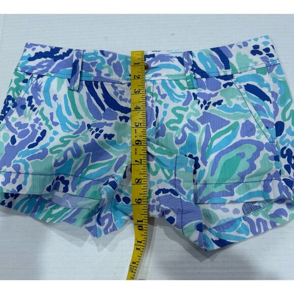 Lilly Pulitzer Shorts Women’s Size 00 Color Multi It’s Always Summer Somewhere - Picture 5 of 9